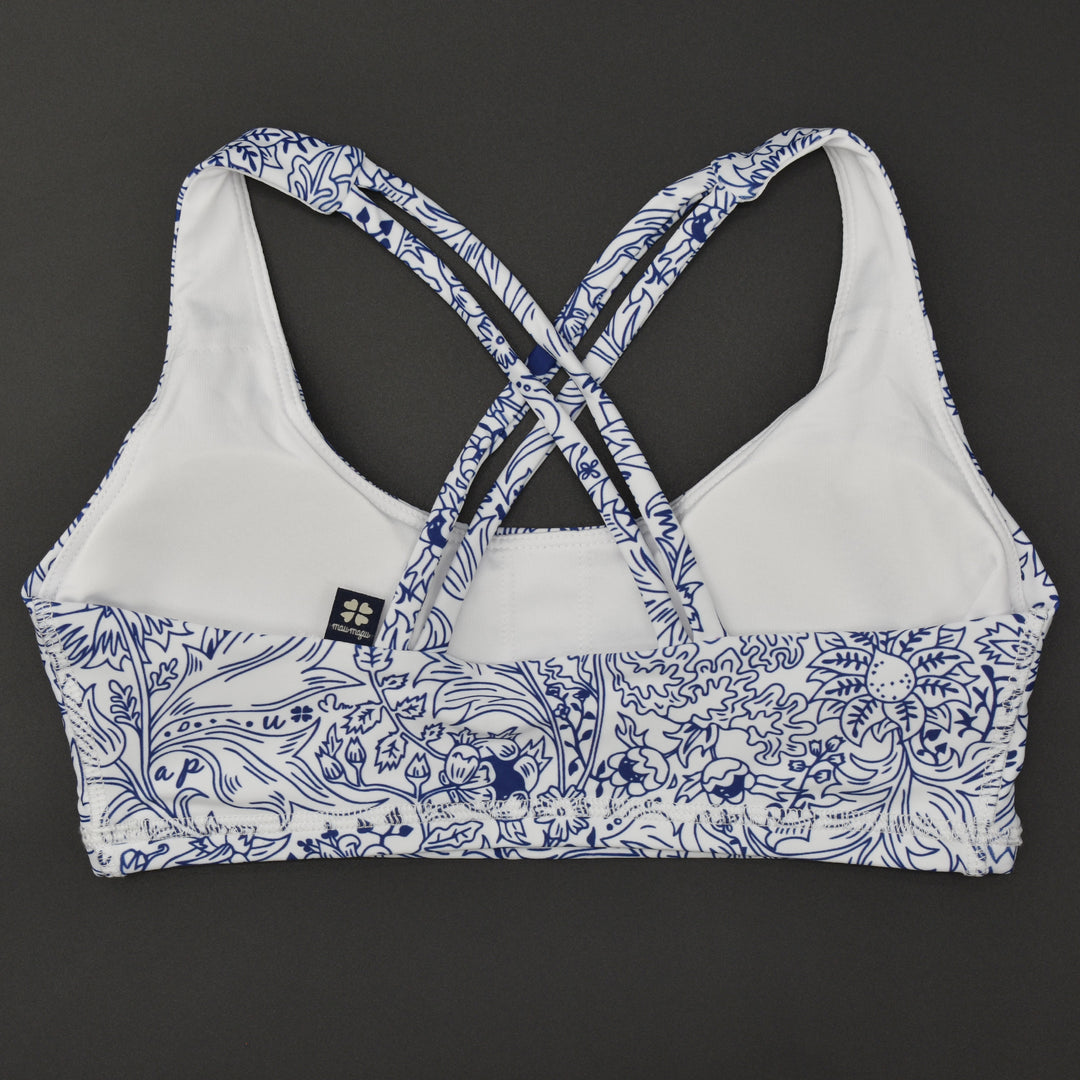 MM Cross Back Bra Top island Garden