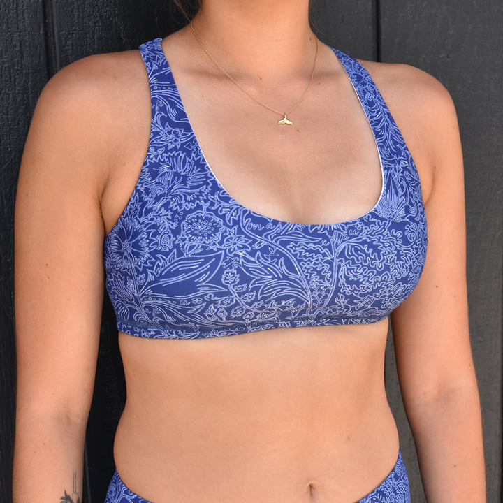 MM Cross Back Bra Top island Garden