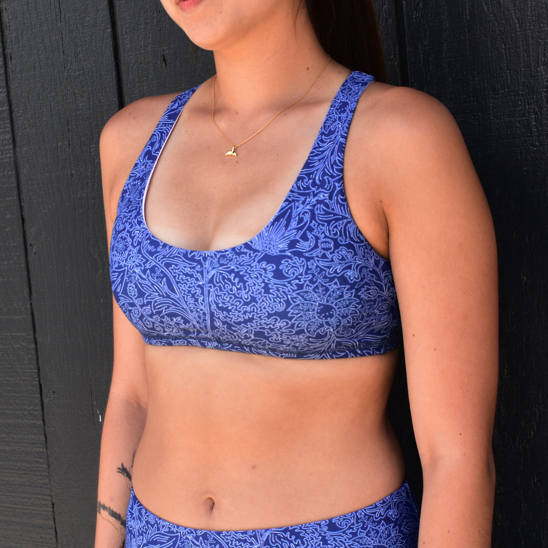 MM Cross Back Bra Top island Garden