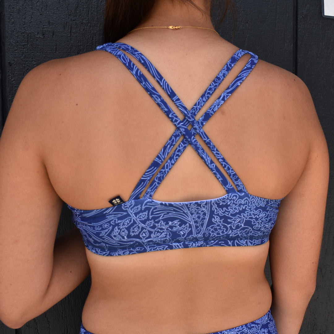 MM Cross Back Bra Top island Garden