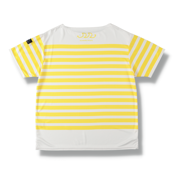 Unisex Border Boat Neck Tee