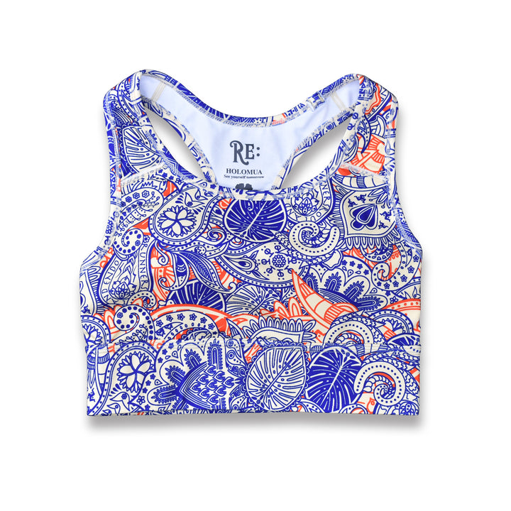 RE:ARISE Aloha Paisley - Bra Top