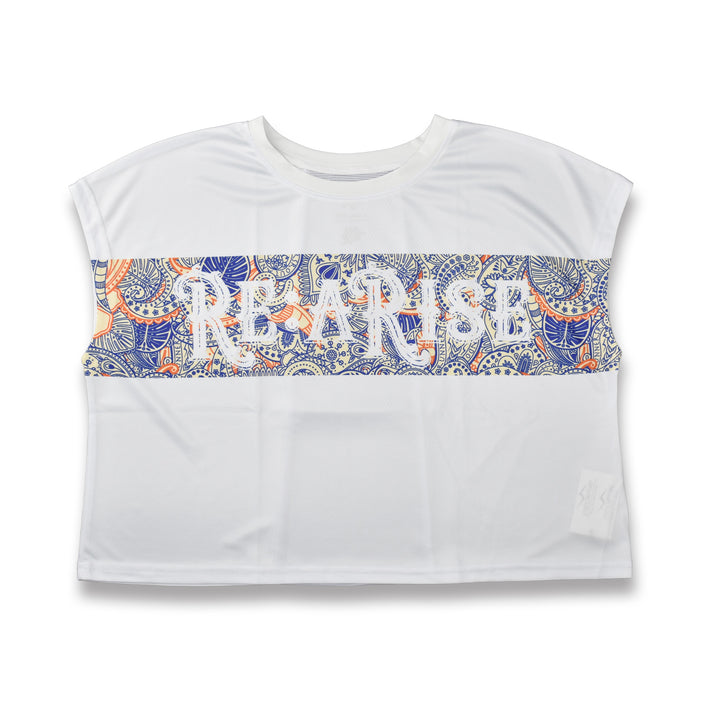 RE:ARISE Aloha Paisley - Cropped French Sleeve