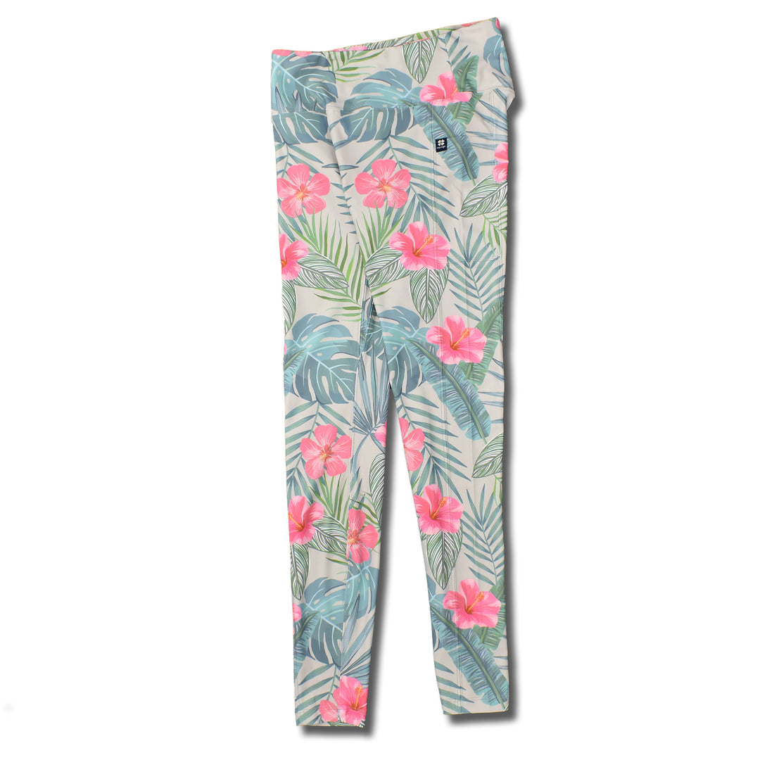 FLORAL LEGGINGS WITH POCKETS – MOOSE MOONRace