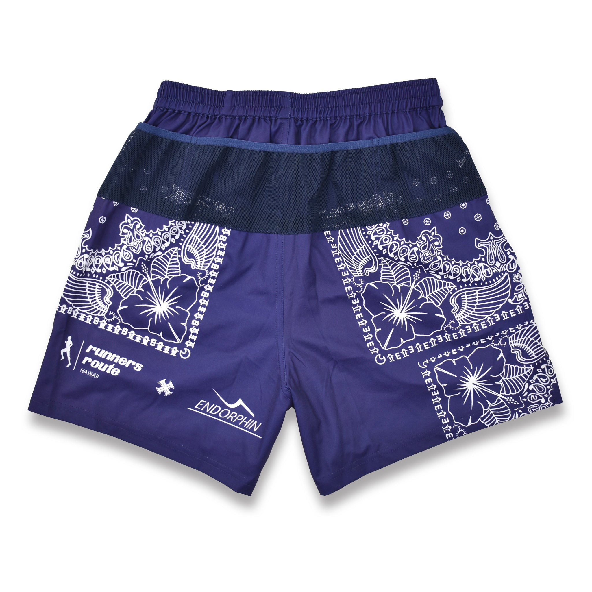 【ranor】BANDANA MIDDLE SHORTS Indigo SHORTS | ranor